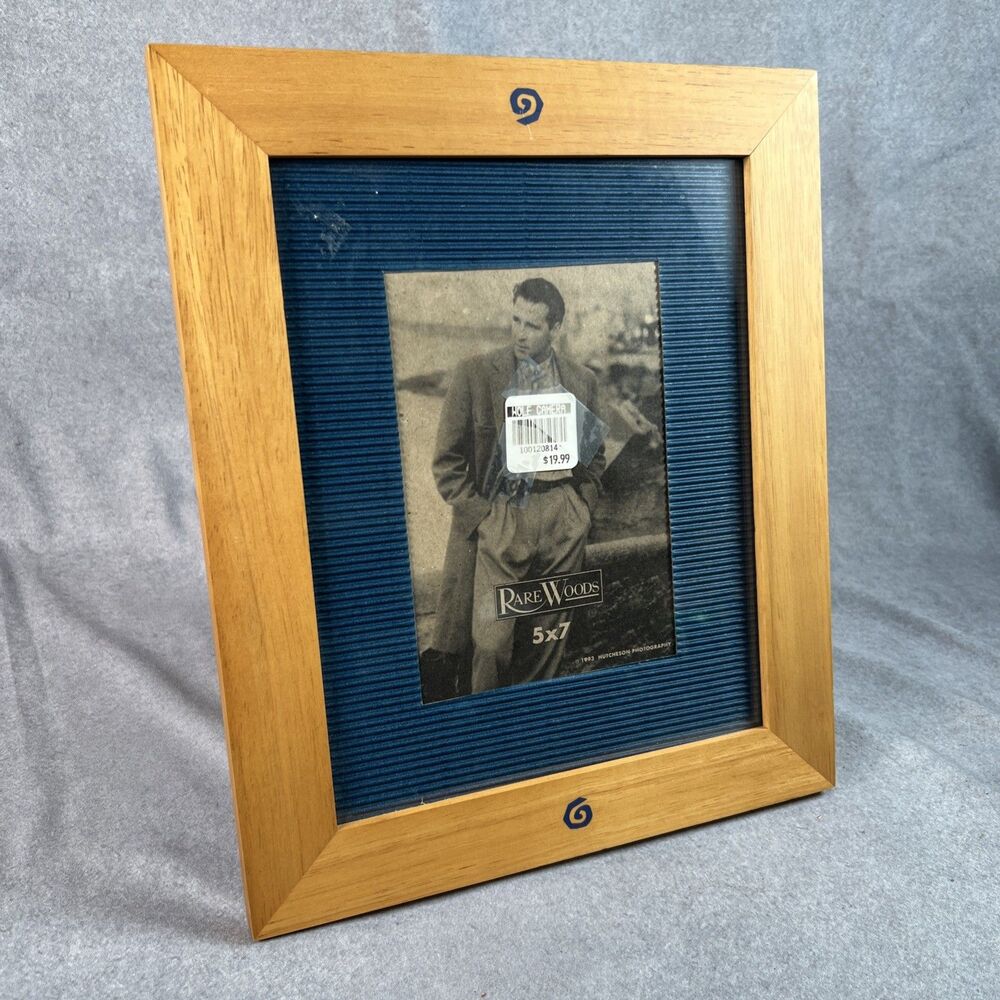 Vintage Rare Woods 5x7 Natural Oak Picture Frame